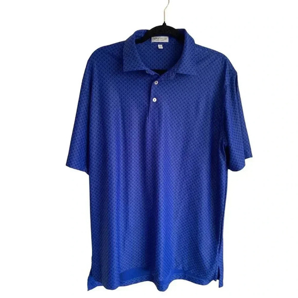 Peter Millar Summer Comfort Polo Men's Size Large - Picture 1 of 13